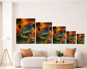 Acrylic Print - Pintando fuego
