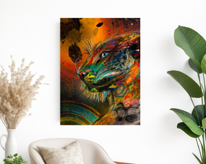 Acrylic Print - Pintando fuego