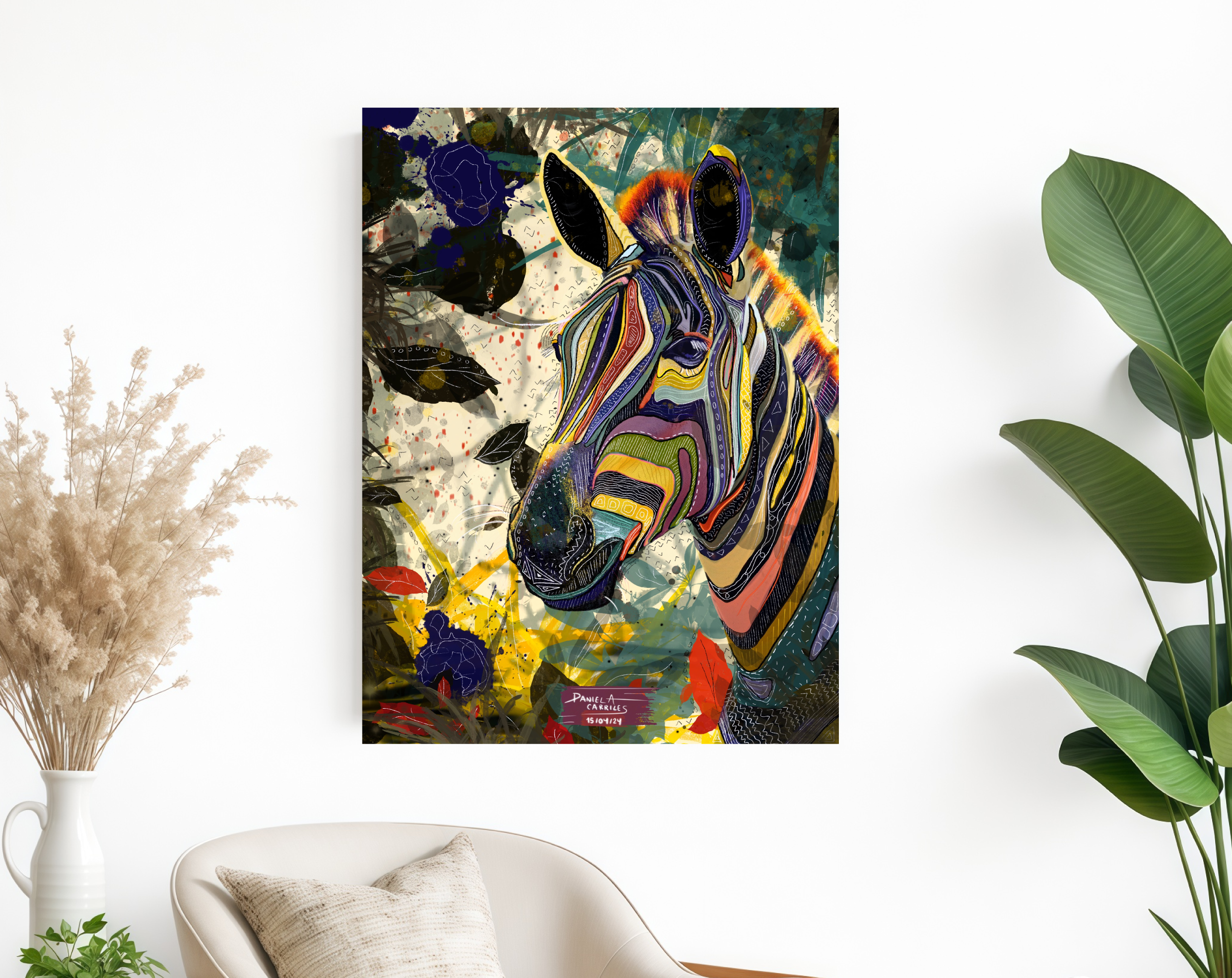 Acrylic Print - Ecos de color