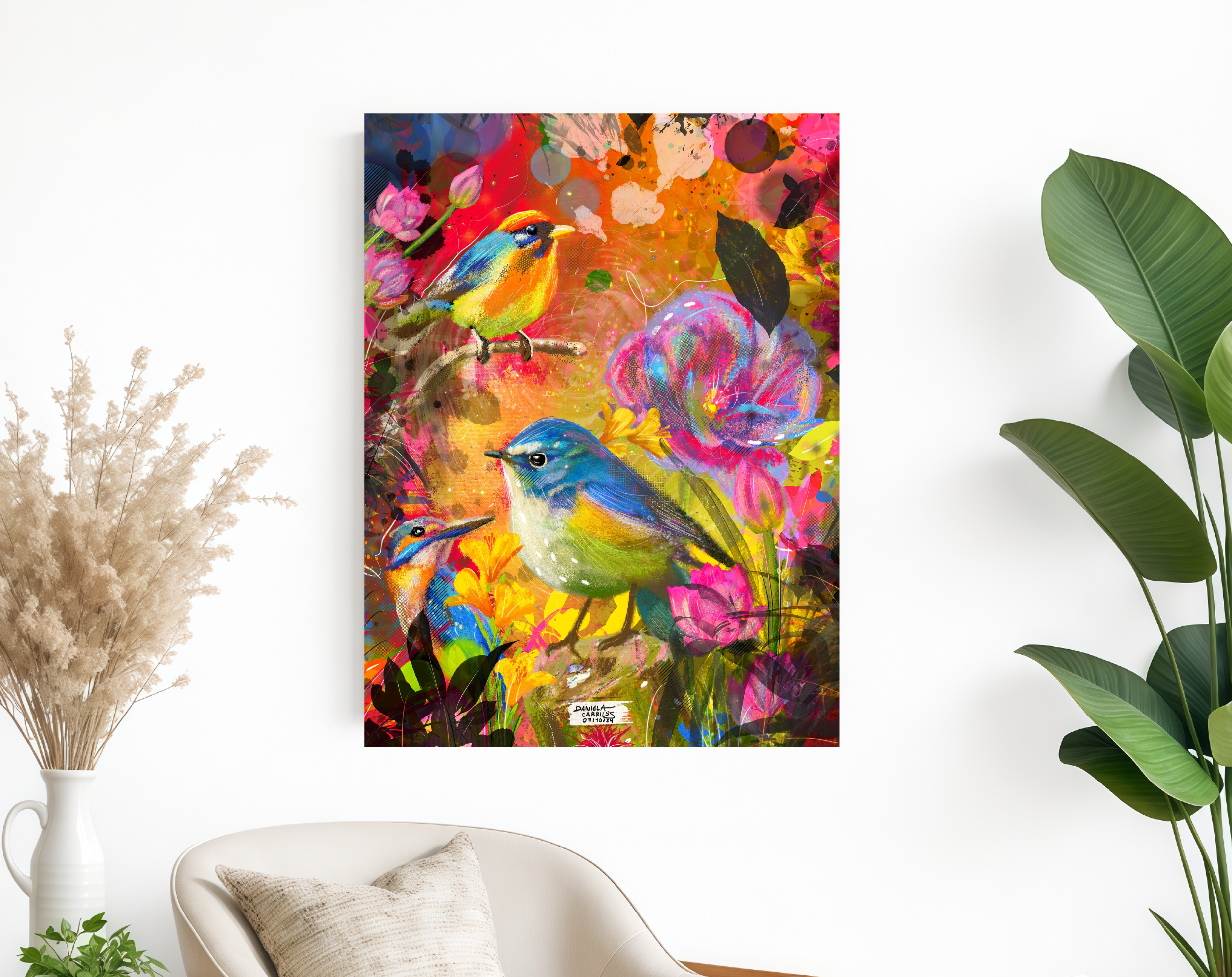 Acrylic Print - Mensajes del alba
