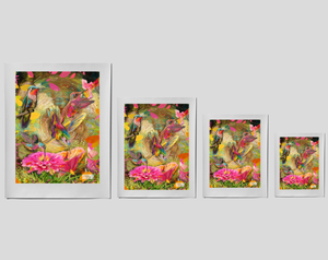 Entre flores