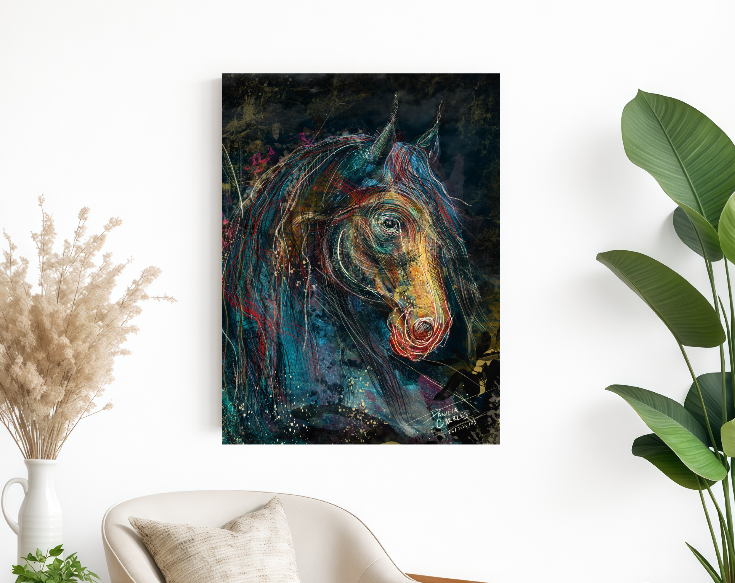 Acrylic Print - Galope del silencio