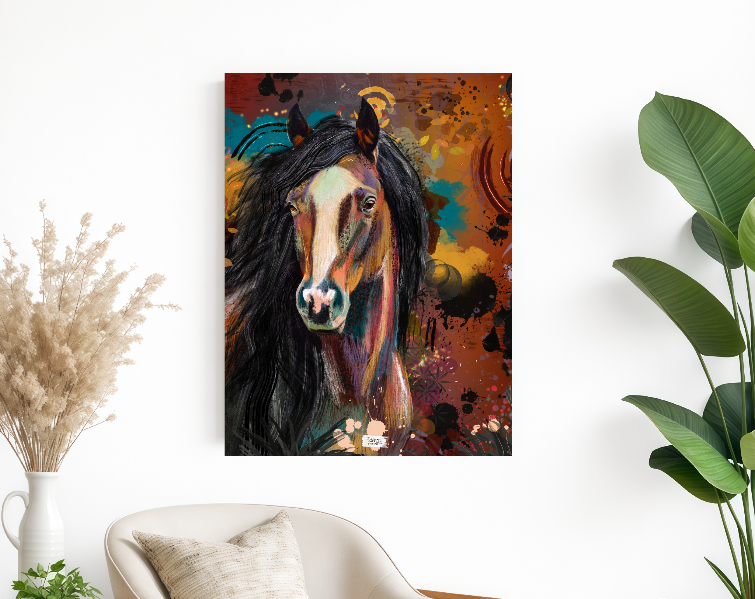 Acrylic Print - Galope de libertad