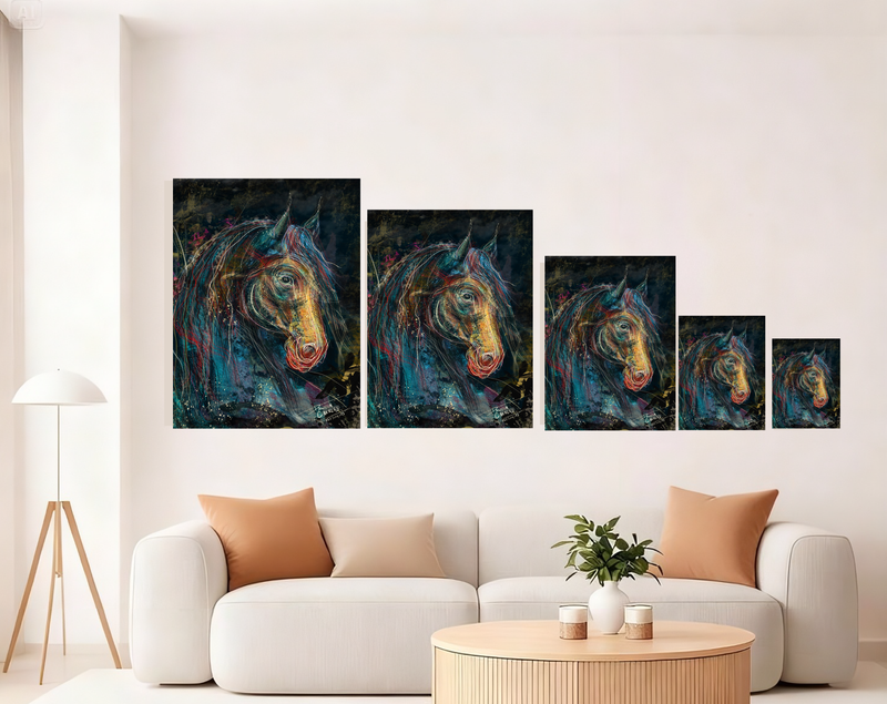 Acrylic Print - Galope del silencio