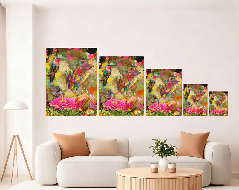 Acrylic Print - Entre Flores